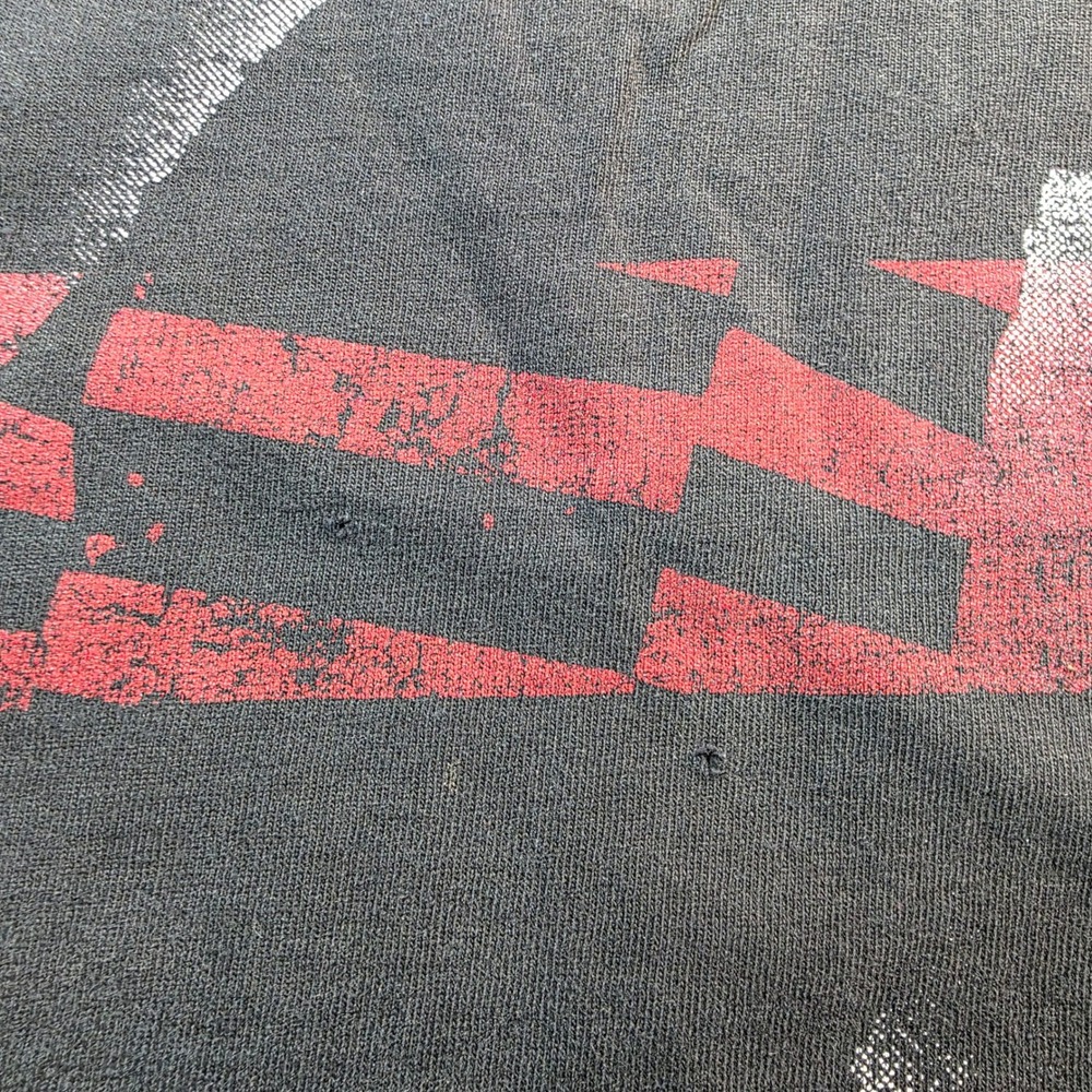 Vintage Nightmare on Elm Street Freddy Krueger T-Shirt Black Red Mens Medium - Picture 3 of 7